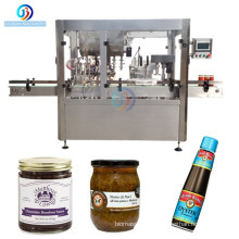 Good price customized Automatic Hot Sauce Jam Tomato Paste Bottle Filling and Sealing Packing Machine